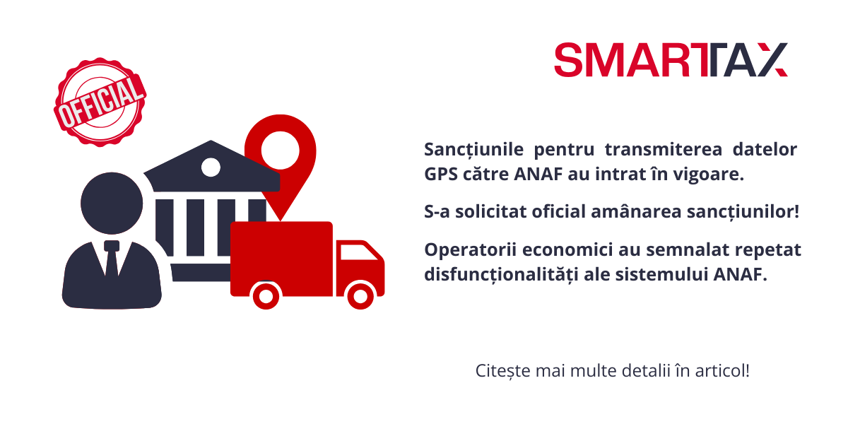 Transportatorii vor amânarea sancțiunilor. Aplicația ANAF nu funcționează corect.